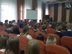 Встреча учащихся 8-11 классов  с Анатолием Владимировичем Хвойницким